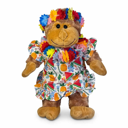 Aap Knuffel 40cm Zelf Vullen – Zachte Pluche Cadeau Kind – Hypoallergeen – Make a Bear