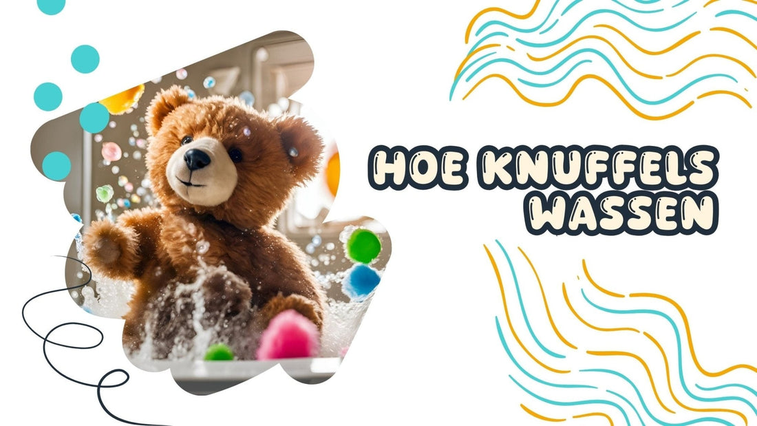 Hoe knuffels wassen - Make a bear