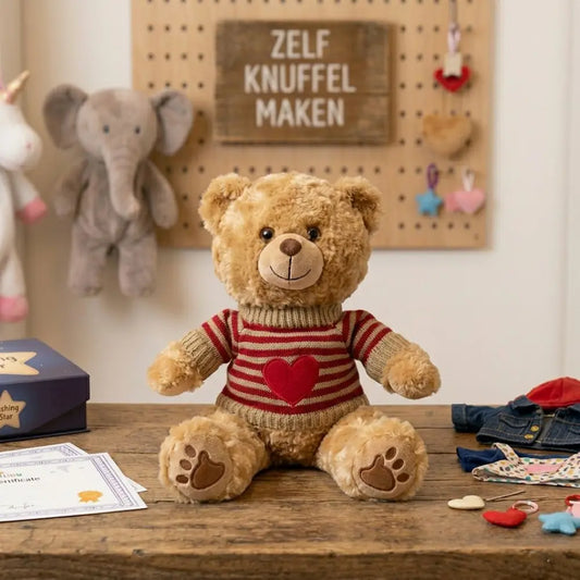 Knuffelbeer: ontdek het zachtste beertje om zelf te maken