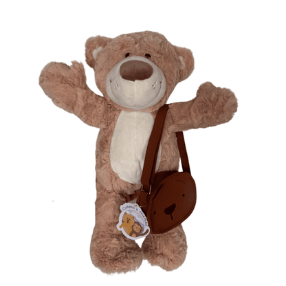 Bruine knuffeltas