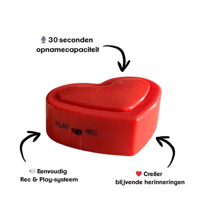 Geluidmodule voor knuffel – neem tot 30 seconden op met een persoonlijke boodschap voor een unieke knuffel van Make a Bear