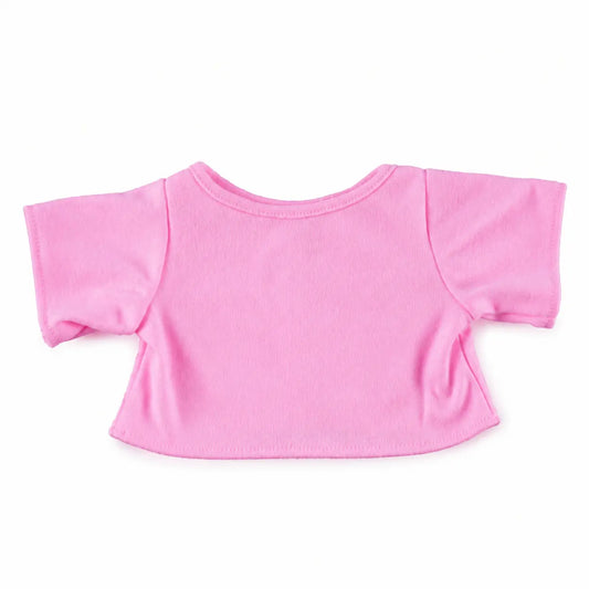 Roze T-shirt voor Knuffels 40cm