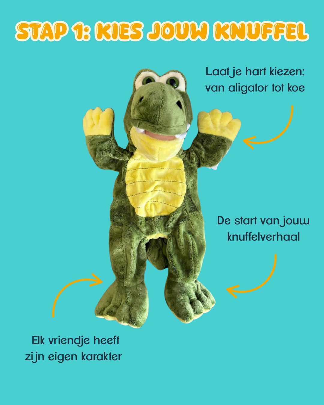 Stap 1 bij Make a Bear – kies je favoriete knuffel om zelf te vullen en te personaliseren