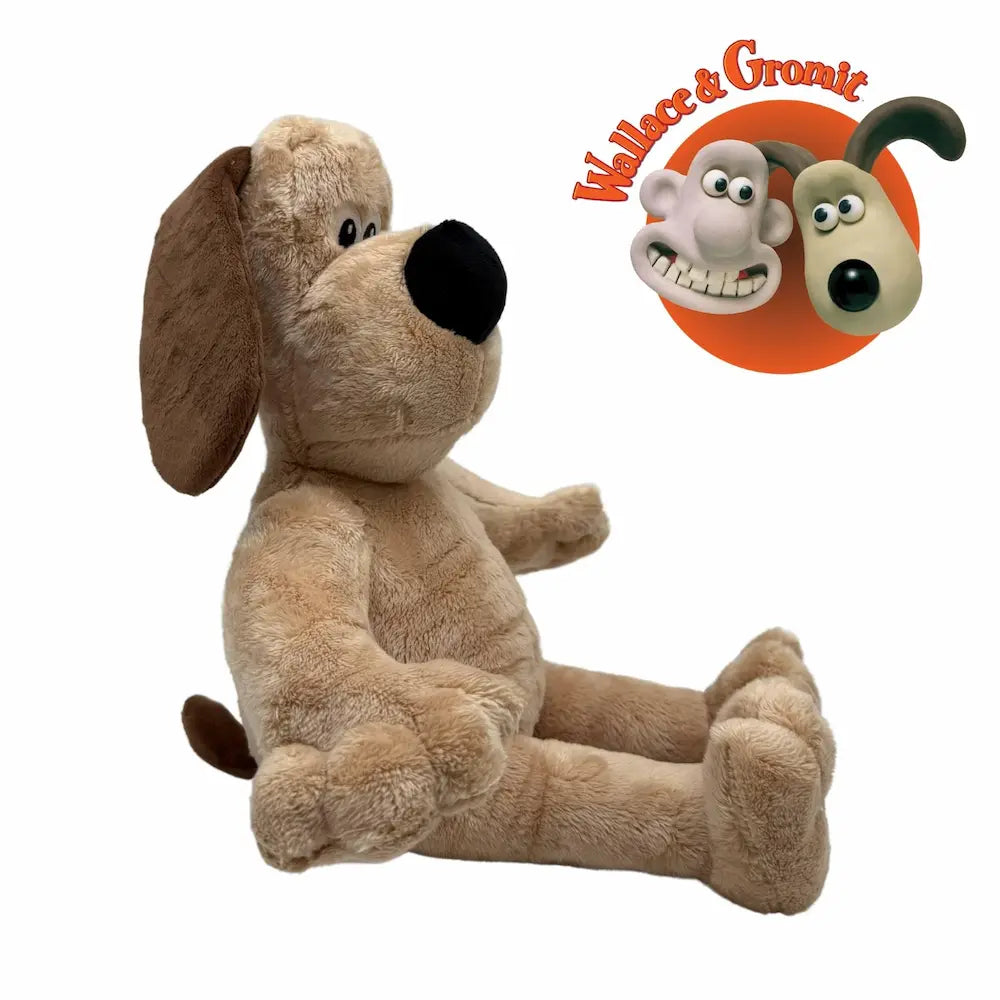 Gromit Knuffel 40cm Zelf Vullen – Wallace & Gromit