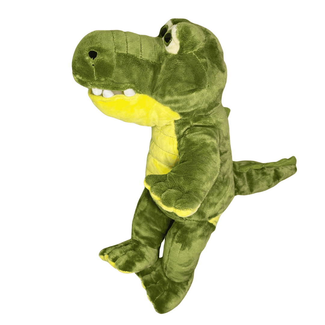 Aligator Knuffel - Make a bearDe andere zijkant van de knuffel ali gator, krokodil