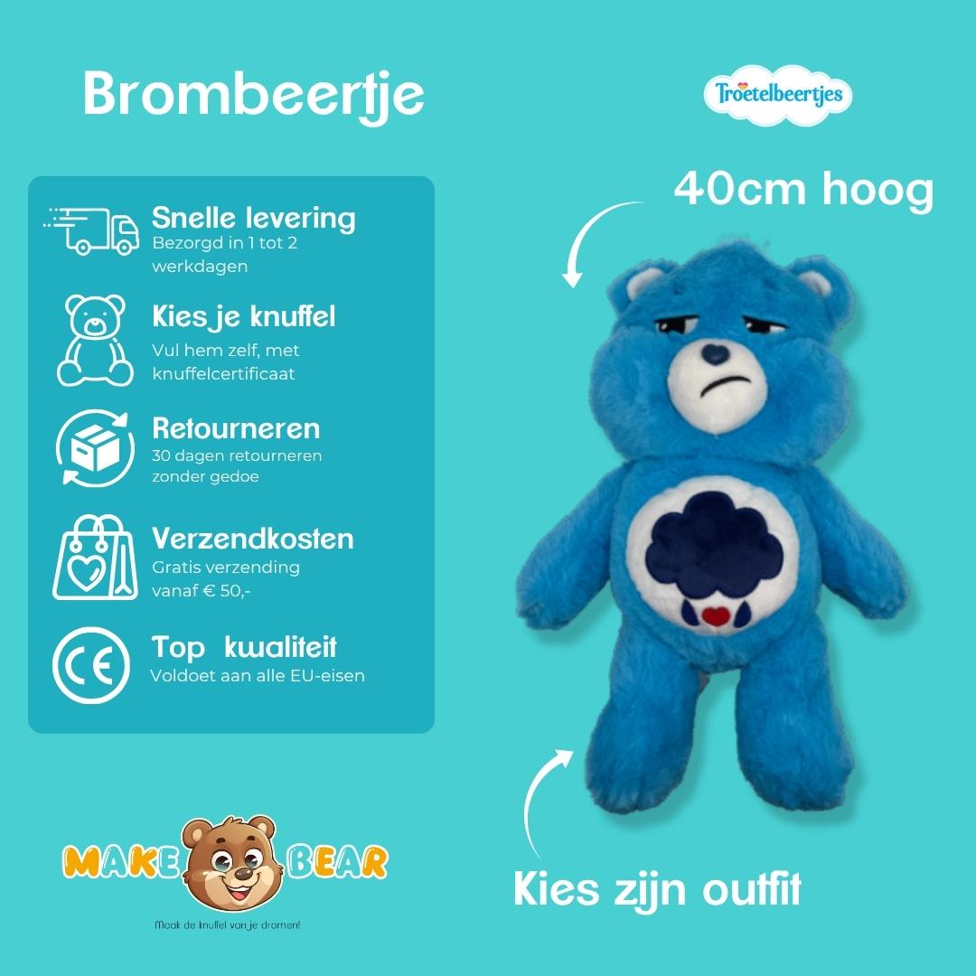 Troetelbeertje Brombeertje van Make a Bear – knuffel vol karakter met snelle levering, eenvoudige retouren, lage verzendkosten en topkwaliteit.