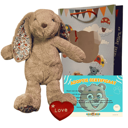 Coco het knuffel konijn