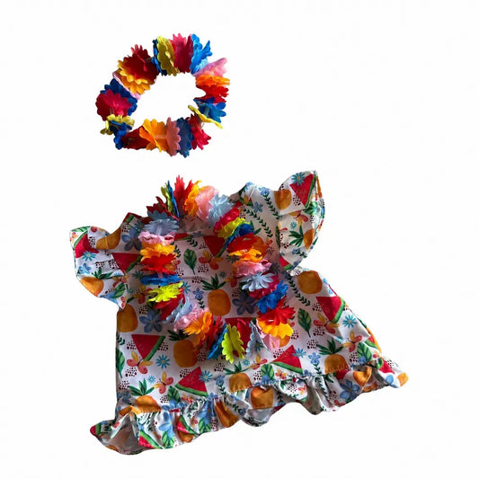 Hawaii Jurkje Kleding voor Knuffels 40cm