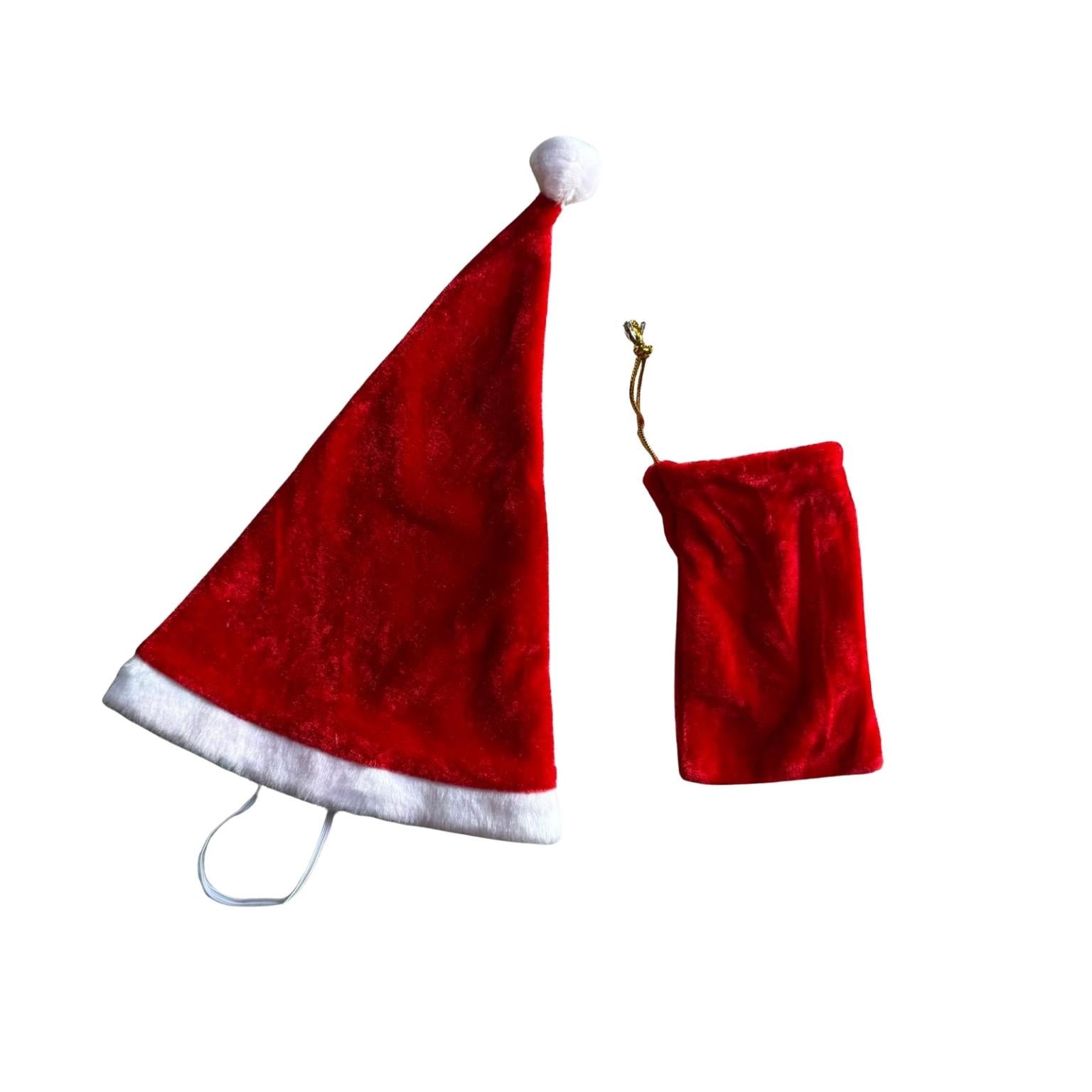 Kerstmuts en cadeautasje voor knuffel – kerstaccessoires uit de Make a Bear collectie