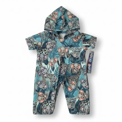 onesie met olifanten