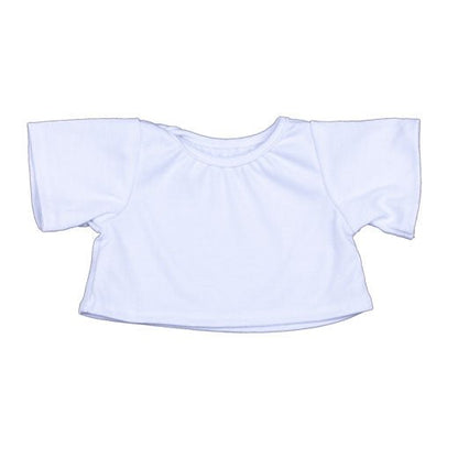 T-shirt, wit voor knuffel - Make a bearT-shirt, wit voor knuffel